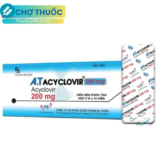 A.T Acyclovir 200mg