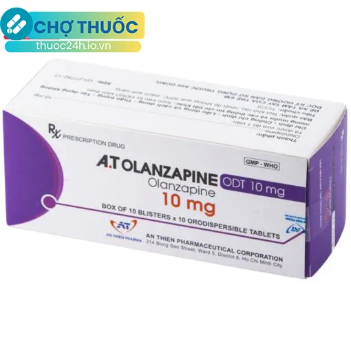 A.T Olanzapine ODT 10mg