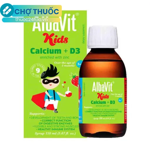 Albavit Kids Calcium + D3
