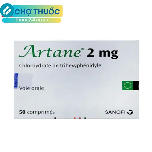 Artane 2mg (Hộp 50 viên)