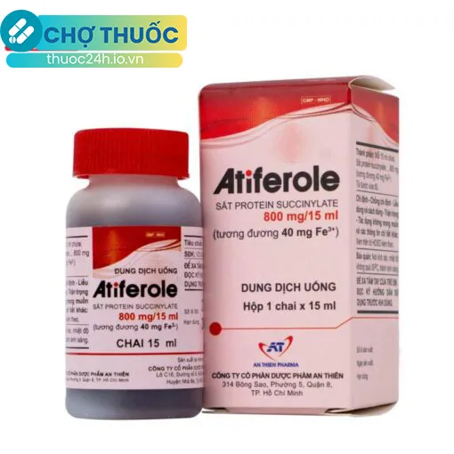 Atiferole 800mg/15ml (hộp 1 lọ 15ml)