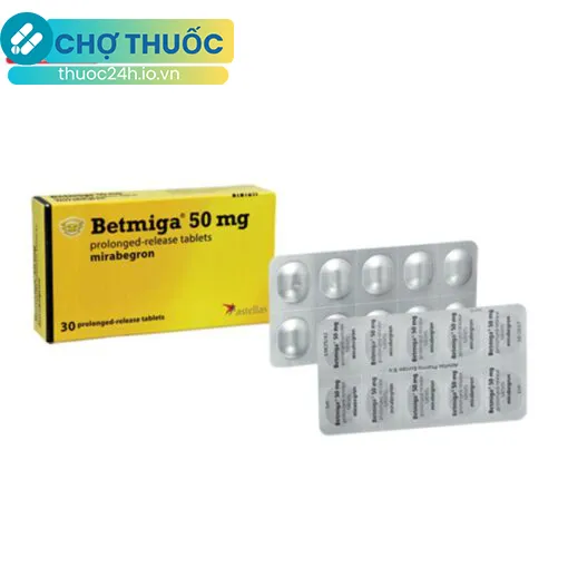 Betmiga 50 mg