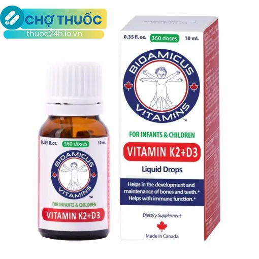 BioAmicus Vitamin D3 K2