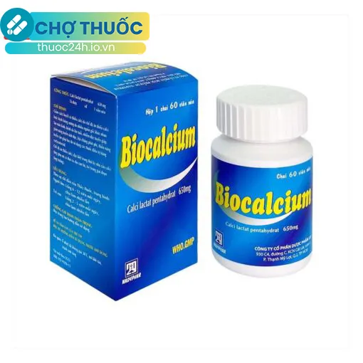 Biocalcium (Chai 60 viên)