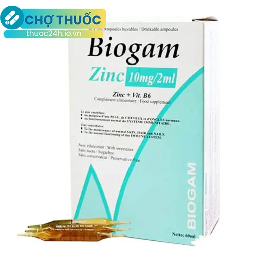 Biogam ZinC 10mg/2ml