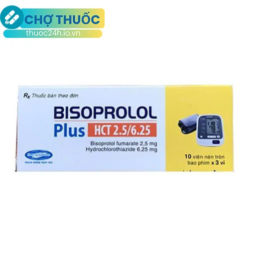 Bisoprolol Plus HCT 2.5/6.25