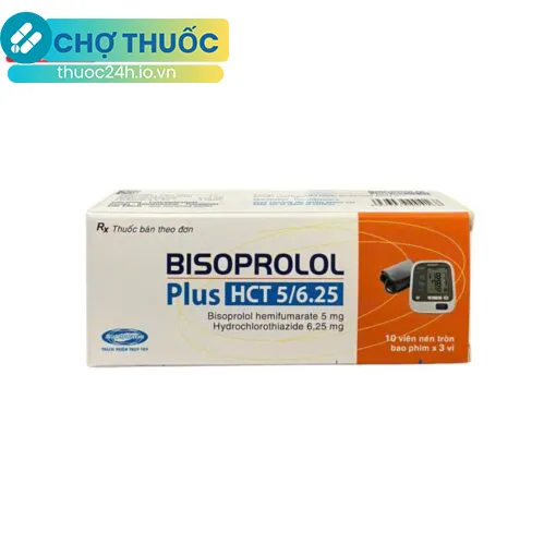 Bisoprolol Plus HCT 5/6.25