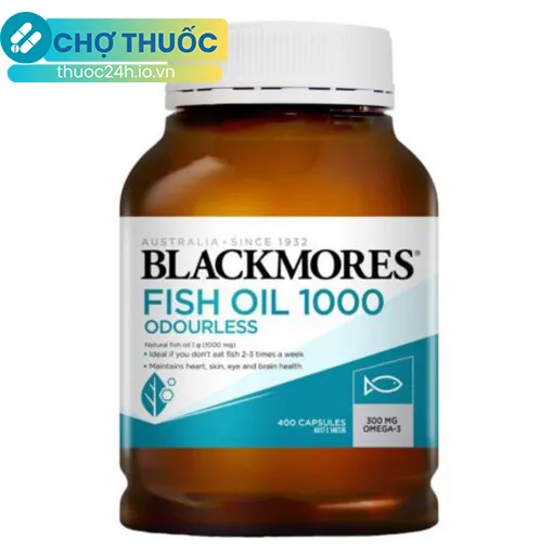 Blackmores Fish Oil 1000 Oudourless
