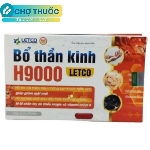 Bổ Thần Kinh H9000 Letco