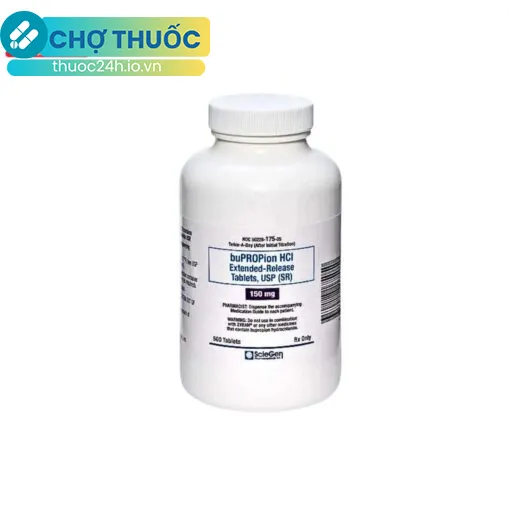 Bupropion HCl 150mg ScieGen