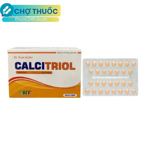 Calcitriol 0.25mcg Dược Hà Tây