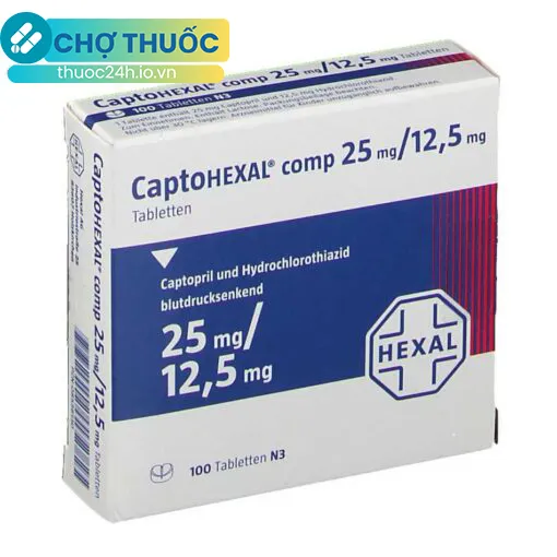 CaptoHEXAL Comp 25mg/12,5mg