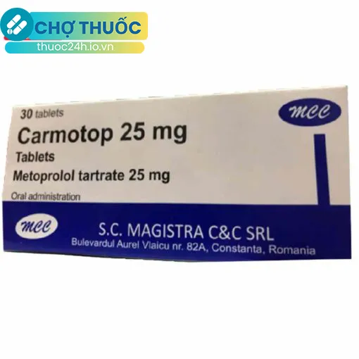 Carmotop 25mg