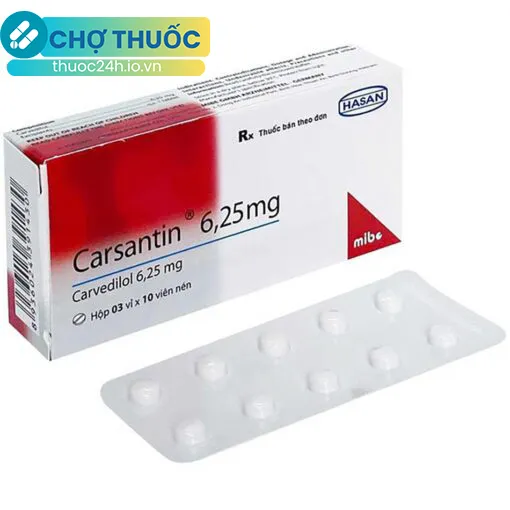 Carsantin 6.25 mg