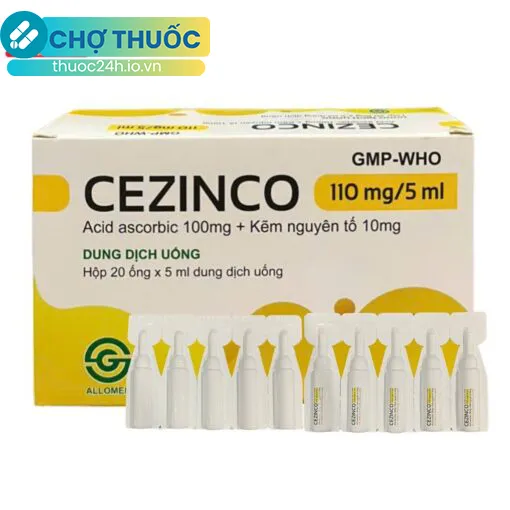 Cezinco 110mg/5ml Allomed