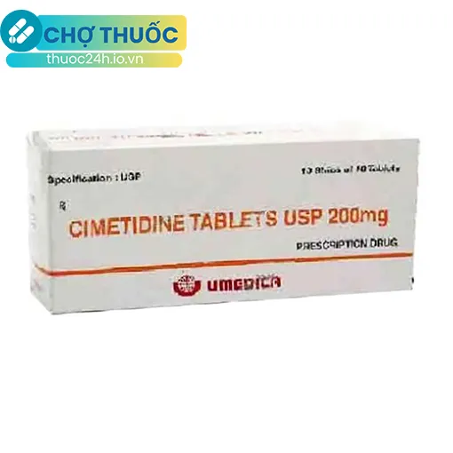 Cimetidine Tablets USP 200mg Umedica