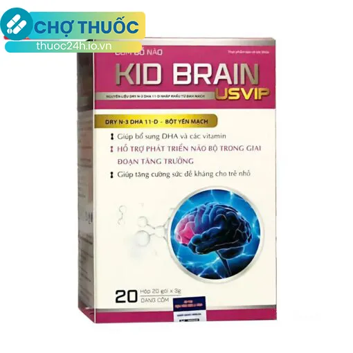 Cốm bổ não Kid Brain Usvip