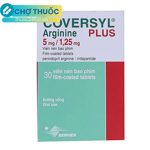 Coversyl Plus Arginine 5mg/1.25mg
