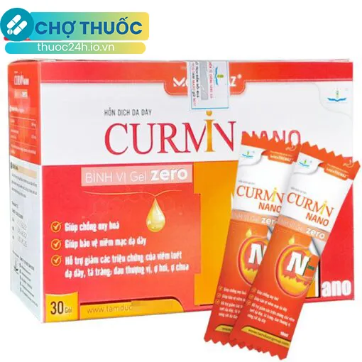 Curmin Nano Bình Vị Gel Zero