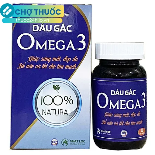 Dầu gấc Omega 3 - Nhất Lộc