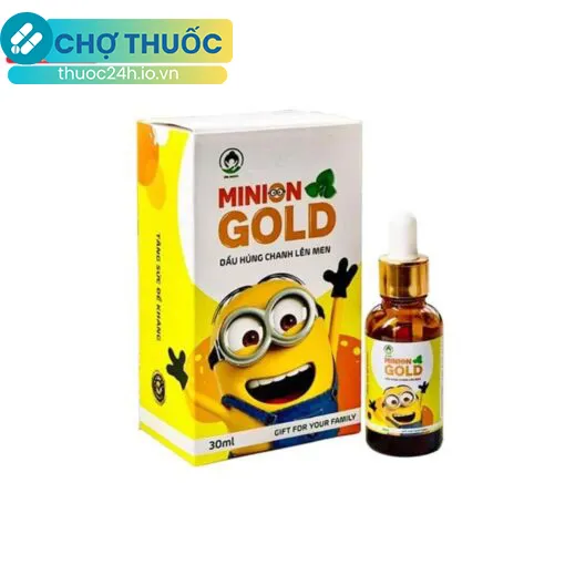 Dầu Húng Chanh Lên Men Minion Gold
