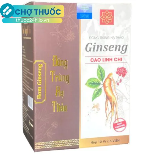 Đông Trùng Hạ Thảo Ginseng Cao Linh Chi