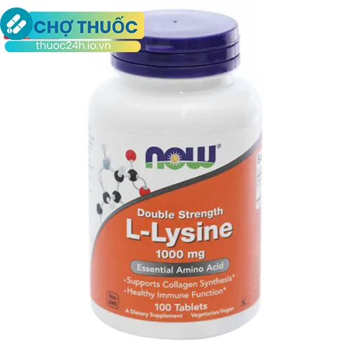 Double Strength L-Lysine 1000mg Now