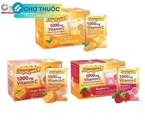 Emergen-C 1000mg Vitamin C Daily Immune Support