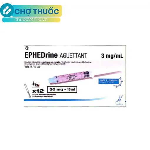 Ephedrine Aguettant 30mg/10ml