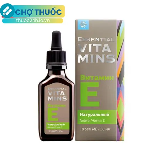 Essential Vitamins Natural Vitamin E