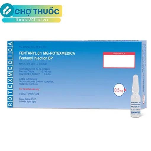 Fentanyl 0,1mg-Rotexmedica