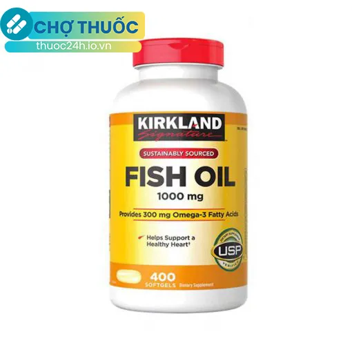 Fish oil 1000mg Kirkland Signature
