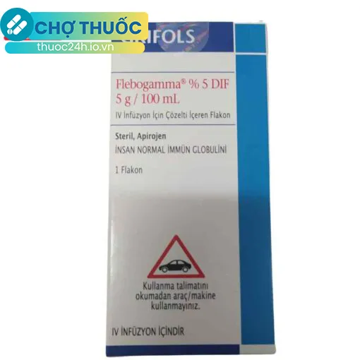 Flebogamma 5% Dif (5g/100ml)