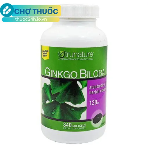 Ginkgo Biloba 120mg Trunature