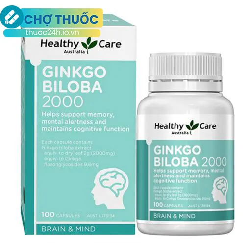 Ginkgo Biloba 2000 Healthy Care