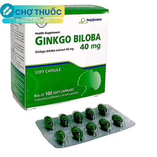 Ginkgo Biloba 40mg Imexpharm