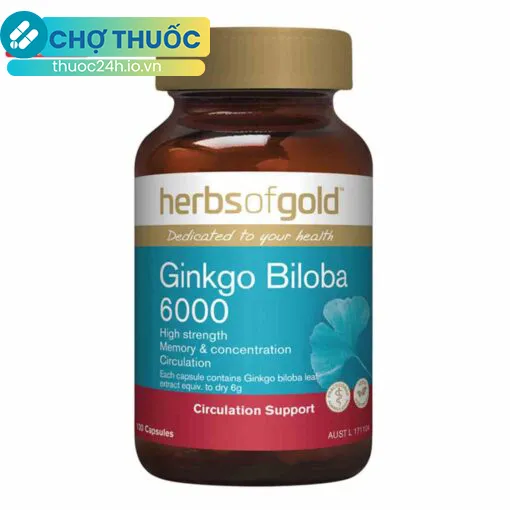 Ginkgo Biloba 6000 Herbsofgold