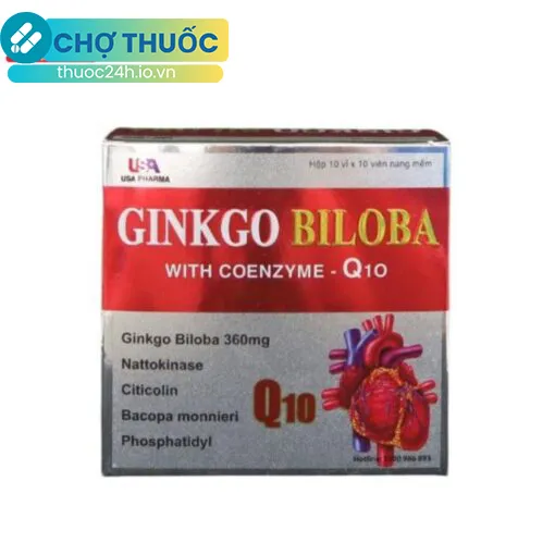 Ginkgo Biloba With Coenzyme Q10 USA Pharma