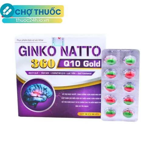 Ginkgo Natto 360 Q10 Gold