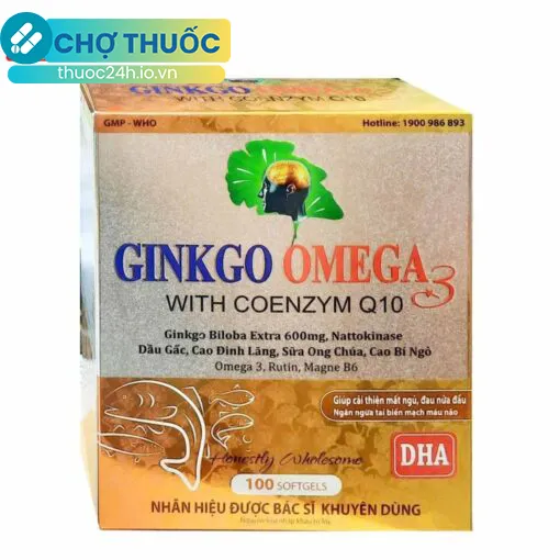 Ginkgo Omega 3 With Coenzym Q10 USA