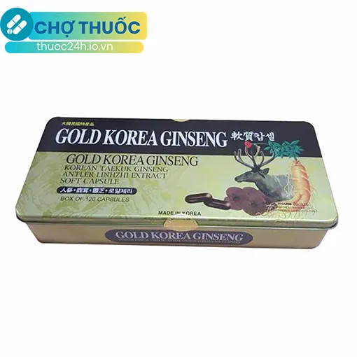 Gold Korea Ginseng (120 viên)