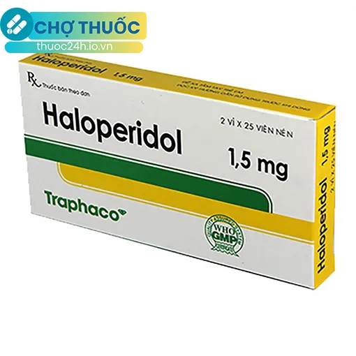 Haloperidol 1,5mg Traphaco