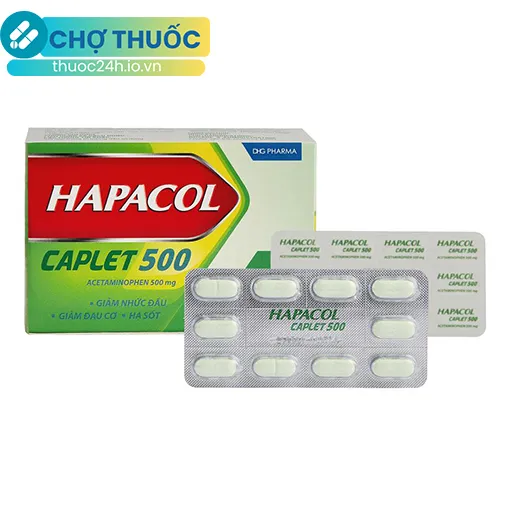Hapacol caplet 500