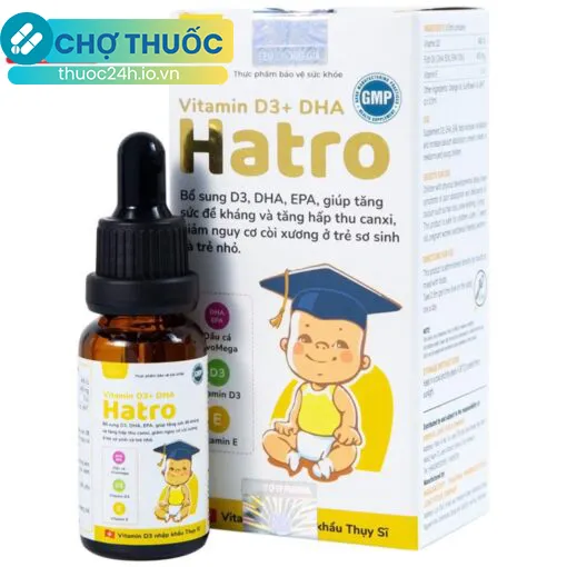 Hatro Vitamin D3+ DHA