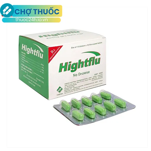 Hightflu (Hộp 10 vỉ x 10 viên)