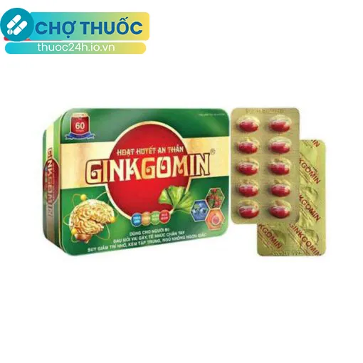 Hoạt Huyết An Thần Ginkgomin