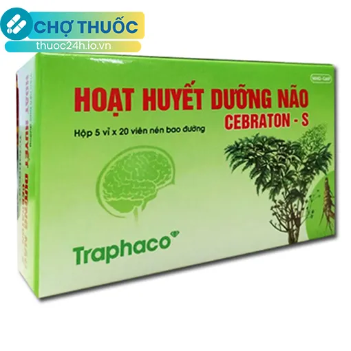 Hoạt huyết dưỡng não Cebraton-S