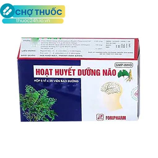 Hoạt Huyết Dưỡng Não Foripharm