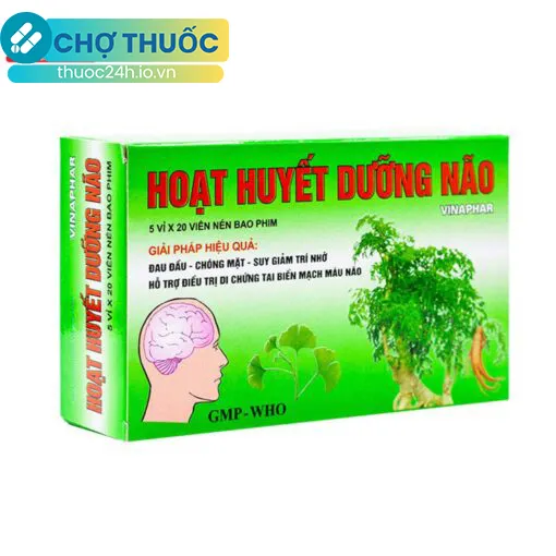 Hoạt Huyết Dưỡng Não Vinaphar