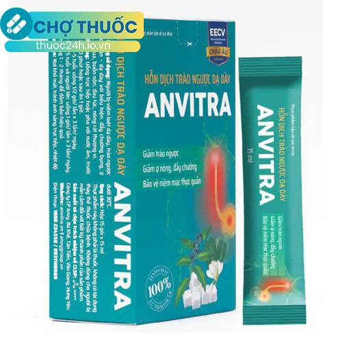Hỗn dịch trào ngược dạ dày Anvitra xanh